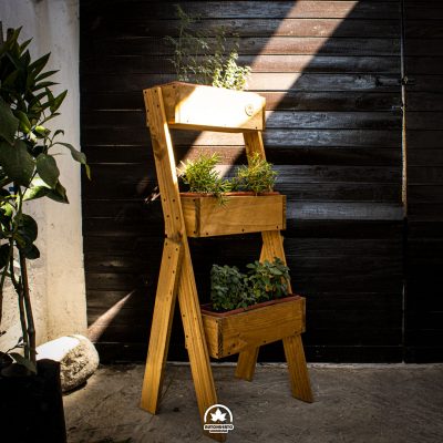 Jardinera huerto triple